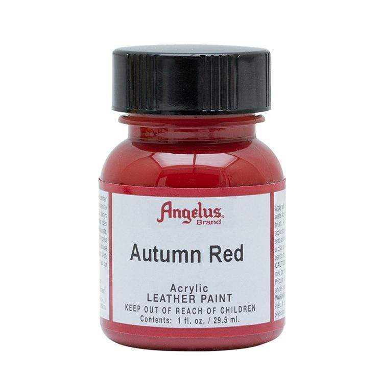 ANGELUS ACRYLIC LEATHER PAINT AUTUMN RD Angelus - Acrylic Leather Paint - 1oz