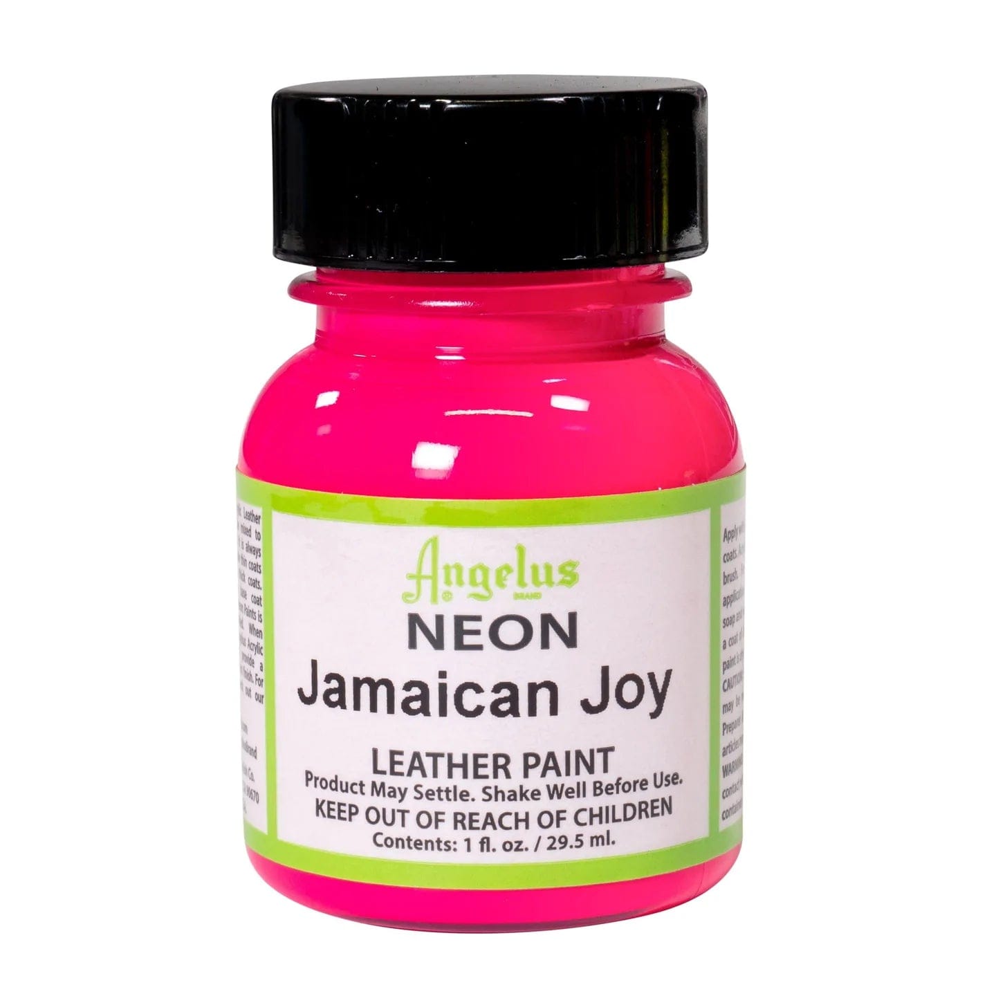 Angelus Acrylic Leather Paint Jamaican Joy Angelus - Acrylic Leather Paints - 1oz Bottles - Neon Colours