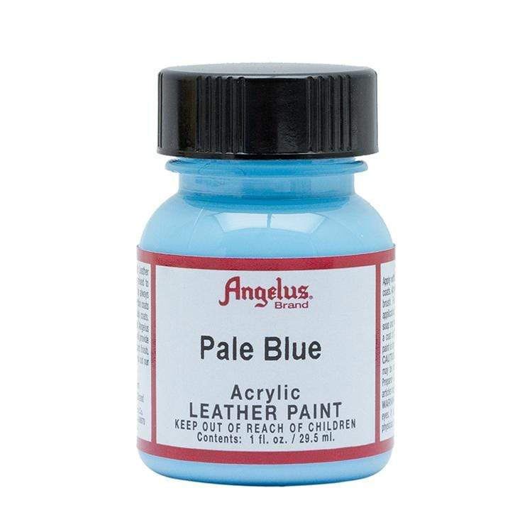 ANGELUS ACRYLIC LEATHER PAINT PALE BLUE Angelus - Acrylic Leather Paint - 1oz