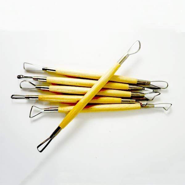 ARTMATE DOUBLE RIBBON END TOOL Artmate - Double Ribbon End Tool - 8" - 6 Pieces