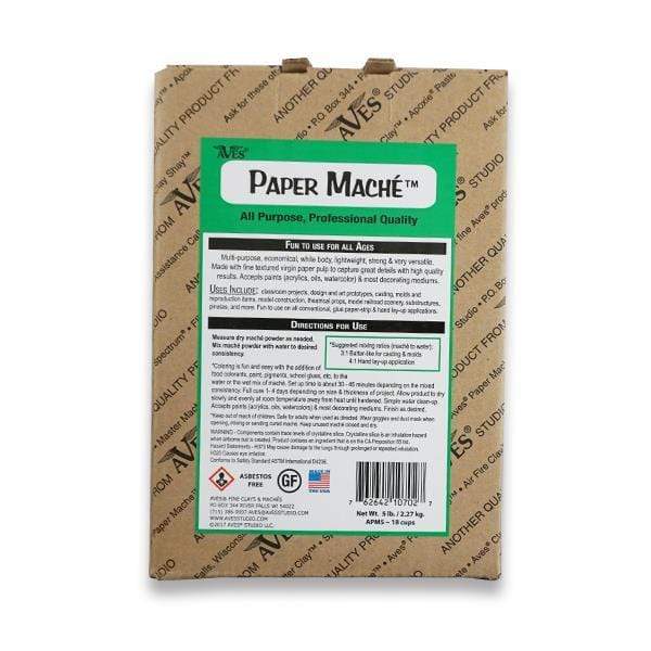 AVES STUDIO LLC PAPER MACHE Aves - Paper Mache - 5lb/2.27kg