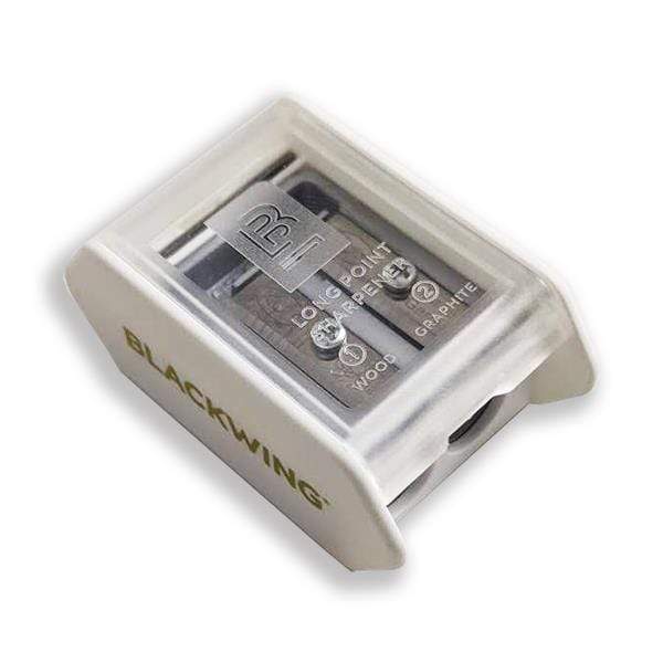 BLACKWING LONG POINT SHARPENER Blackwing - Long Point Sharpener - 2" - White - item# 104286