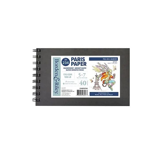 Borden & Riley Marker Pad Borden & Riley - #234 Marker Pad - Spiral Bound - 5x7" - Item #234B050740