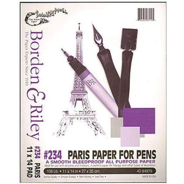 BORDENRILEY PAD Borden Riley #234 Paris Marker Pad 11x14"
