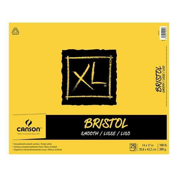 CANSON XL BRISTOL SMOOTH Canson XL Bristol Pad Smooth 14x17"