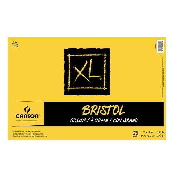 CANSON XL BRISTOL VELLUM Canson XL Bristol Pad Vellum 11x17"