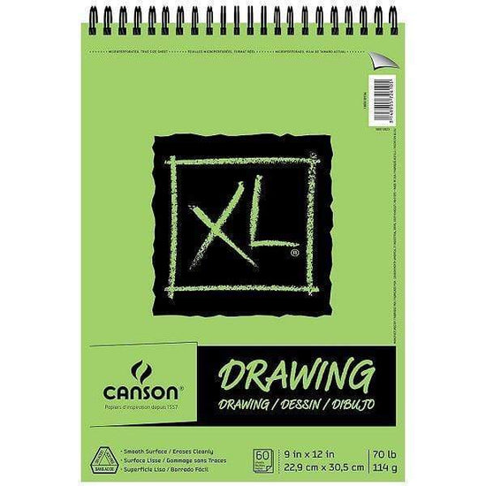 CANSON XL DRAWING Canson XL Drawing Pad 9x12" (Top Wire)