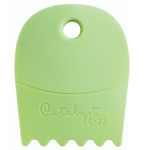 CATALYST SILICONE #22 GREEN Princeton - Catalyst Silicone Contours