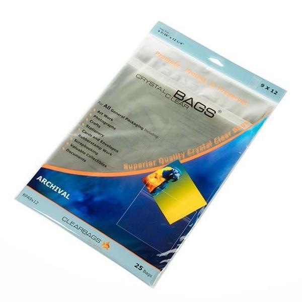 CLEARBAGS PROTECTIVE ENVELOPE Clear Bags Protective Envelope 9x12"