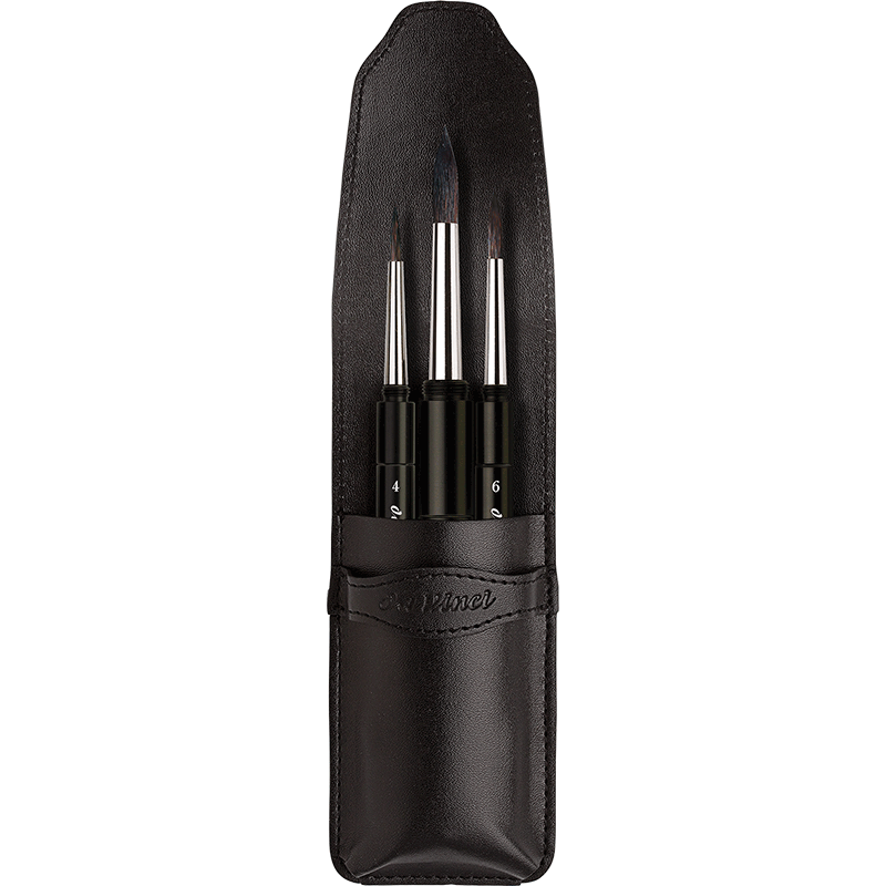 da Vinci da Vinci - Casaneo Travel Brushes +  Case