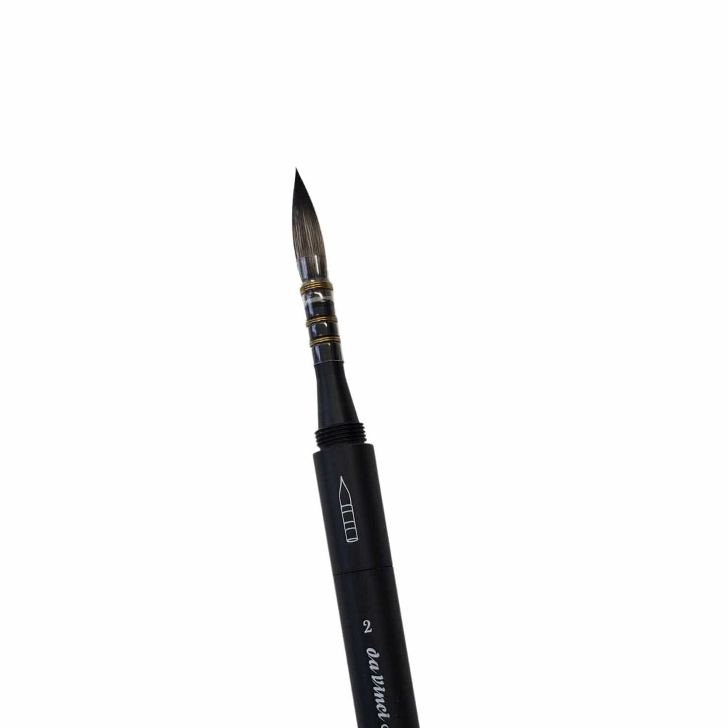 da Vinci Pocket Brush da Vinci - Casaneo Travel Brush - Series 1598 - Wash Brush - #2