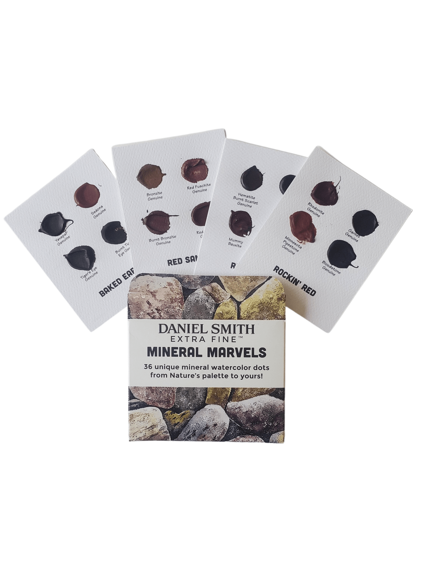 Daniel Smith Dot Card Daniel Smith - Watercolour Dot Card Set - Mineral Marvels - Item #285900105