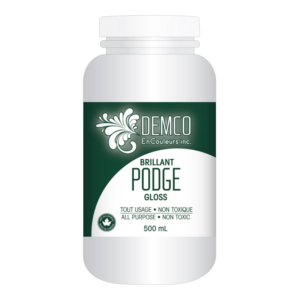 DEMCO EnCouleurs PODGE Demco - Podge - Gloss - 500mL - Item #P4PG450