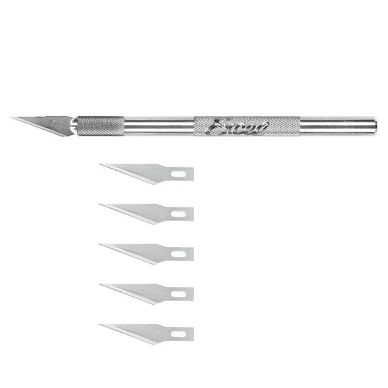 EXCEL KNIFE Excel - #1 Light-Duty Knife with 5 #11 Blades - Item #15001