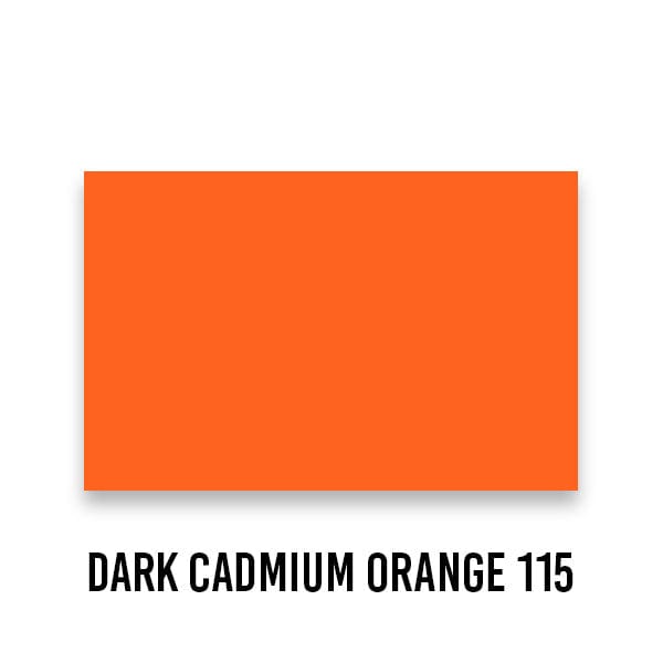 Faber-Castell BRUSH MARKERS Dark Cadmium Orange 115 Faber-Castell - Goldfaber Aqua - Dual-Tip Markers