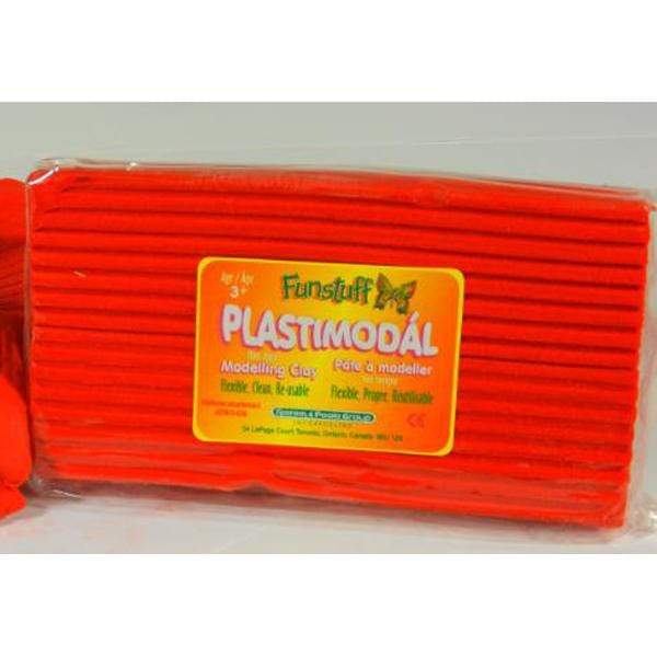 FUNSTUFF PLASTIMODAL RED 02 Funstuff Plastimodal - 500g
