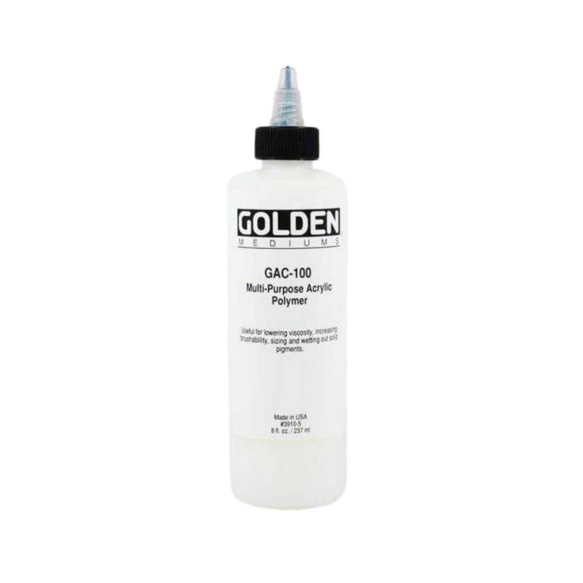 Golden Artist Colors GAC 100 Golden - GAC-100 - 237mL - Item #3910-5