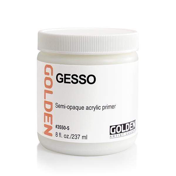 GOLDEN GESSO-WHITE Golden Gesso 236ml