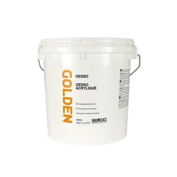 GOLDEN GESSO-WHITE Golden Gesso 3.78L