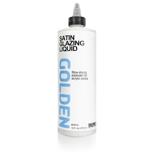 GOLDEN GLAZING LIQUID-SATIN Golden Glazing Liquid - Satin 473ml
