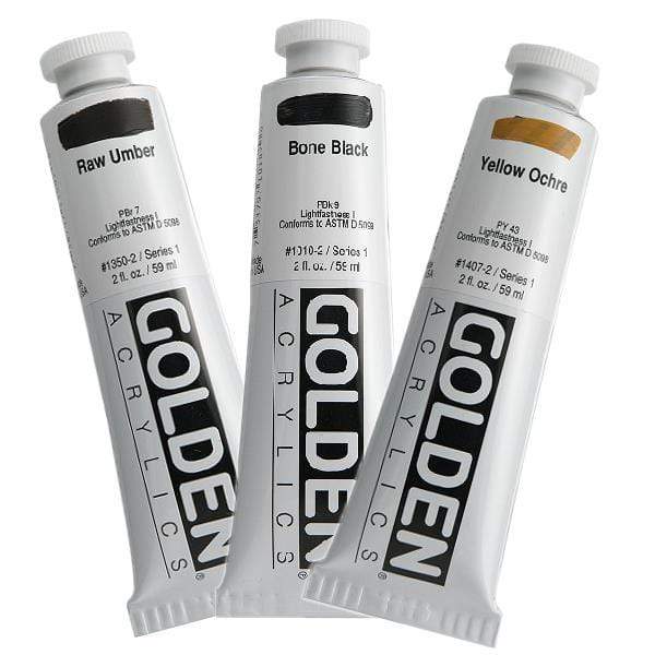 GOLDEN HB 59ML SER1 Golden Heavy Body Acrylic 59ml Series 1