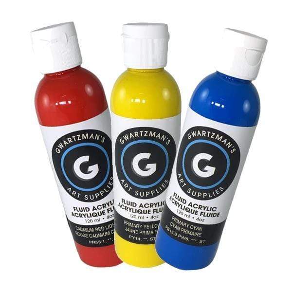 GWARTZMANS FLUID ACRYLIC Gwartzmans Fluid Acrylics - 120ml