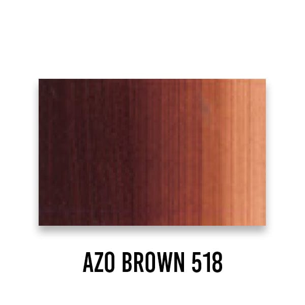 HOLBEIN Acrylic Paint Azo Brown 518 Holbein - Heavy Body Acrylic Paint - 60mL Tubes - Series D