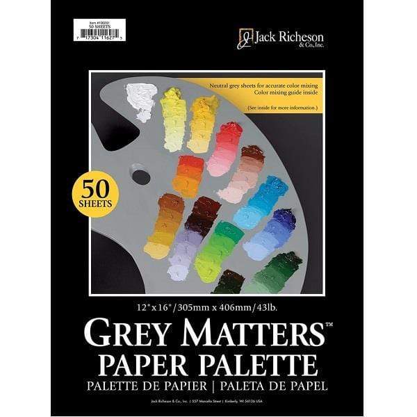 Palette De Papier A3 Tear Off Pour Peinture à L'Huile, Acrylique Et Aquarelle - Jetable