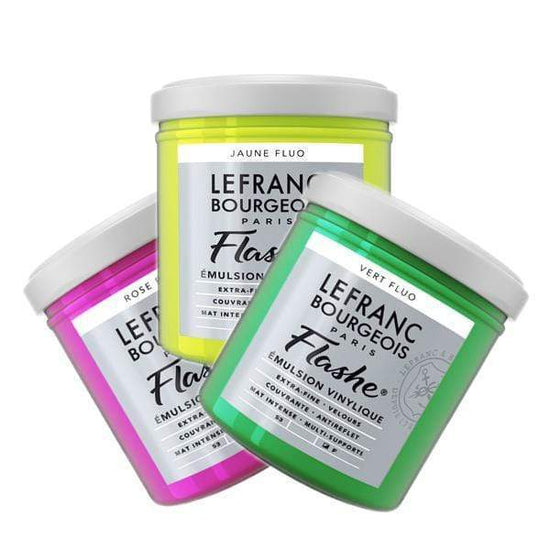 LEFRANC & BOURGEOISE FLASHE ACRYLIC Flashe Vinyl Emulsion Paint 125mL - Series 3