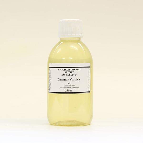 MICHAEL HARDING DAMMAR VARNISH Michael Harding's Dammar Varnish 250ml