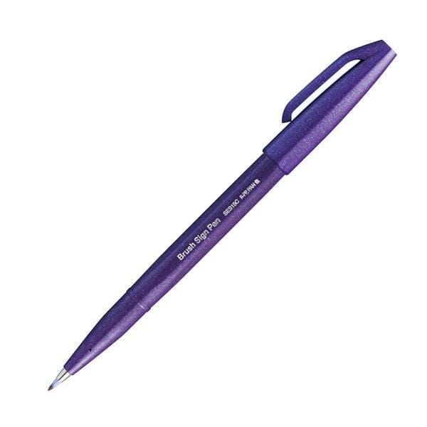 PENTEL BRUSH SIGN PEN Pentel Brush Sign Pen Violet