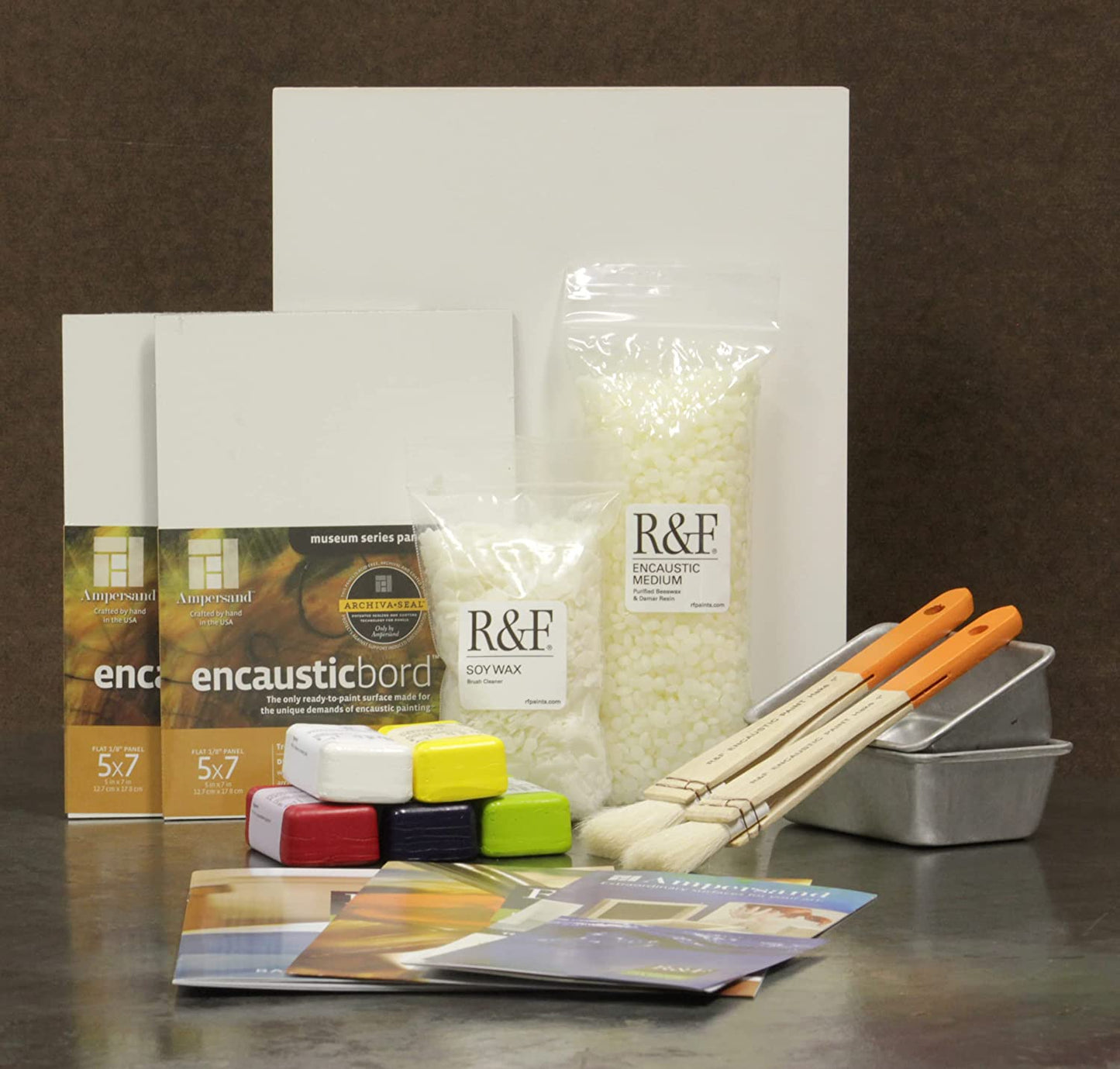 R&F Handmade Paints ENCAUSTIC SET R&F - Encaustic Starter Kit - Item #1941