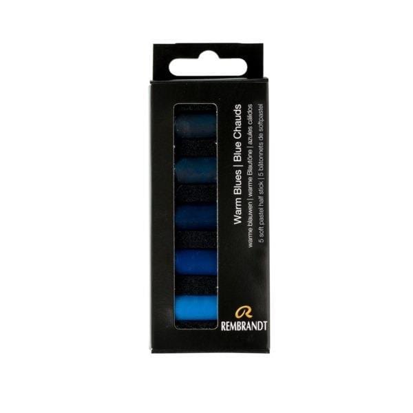 REMBRANDT SOFT PASTEL Rembrandt Soft Pastels Set of 5 - Warm Blues