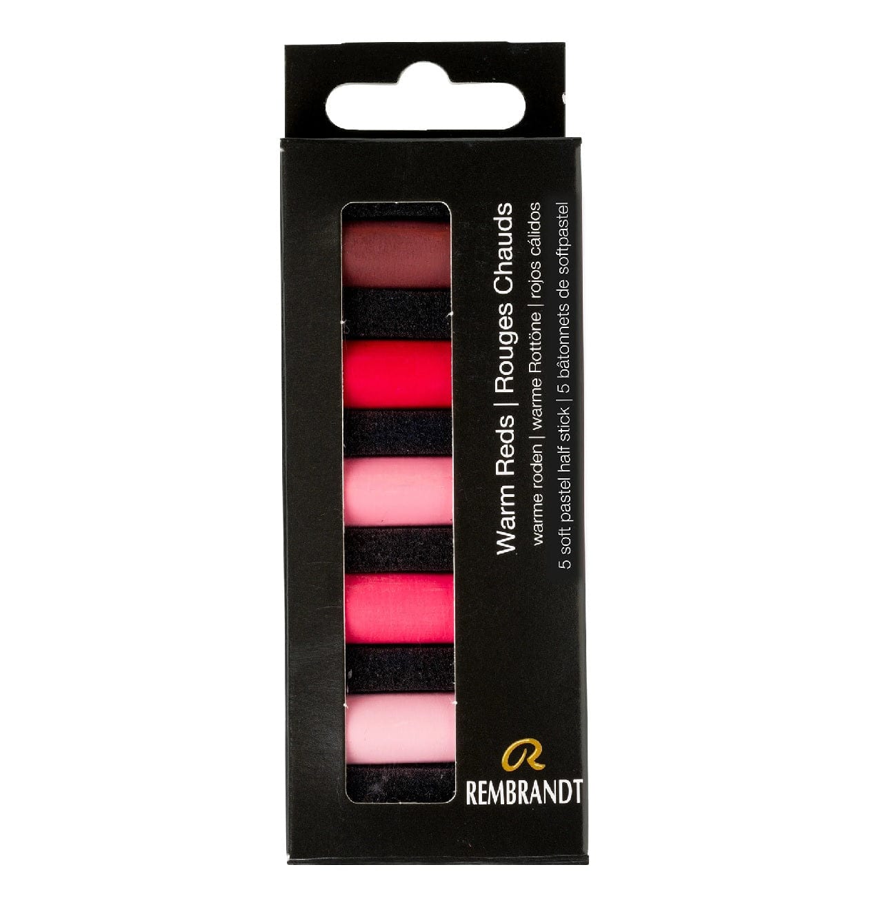 REMBRANDT SOFT PASTEL SET Rembrandt - Soft Pastels - Set of 5 - Warm Reds - Item #31820504
