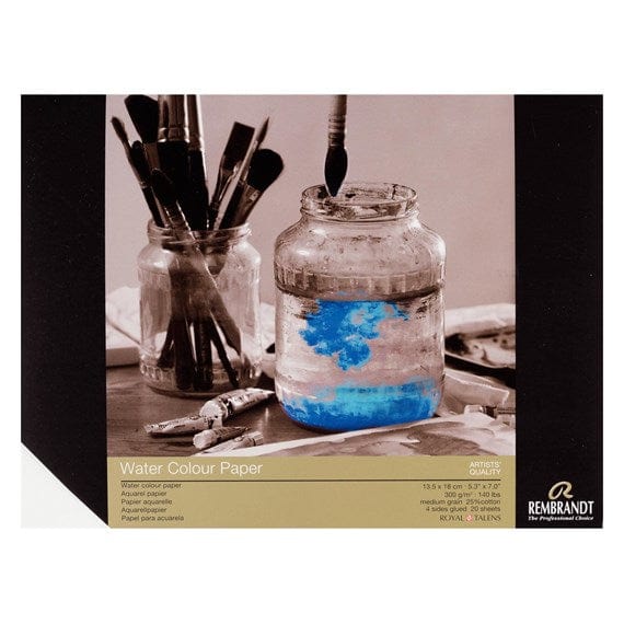 REMBRANDT Watercolour Block Rembrandt - Watercolour Paper Block - 13.5X18cm - Item #93071318
