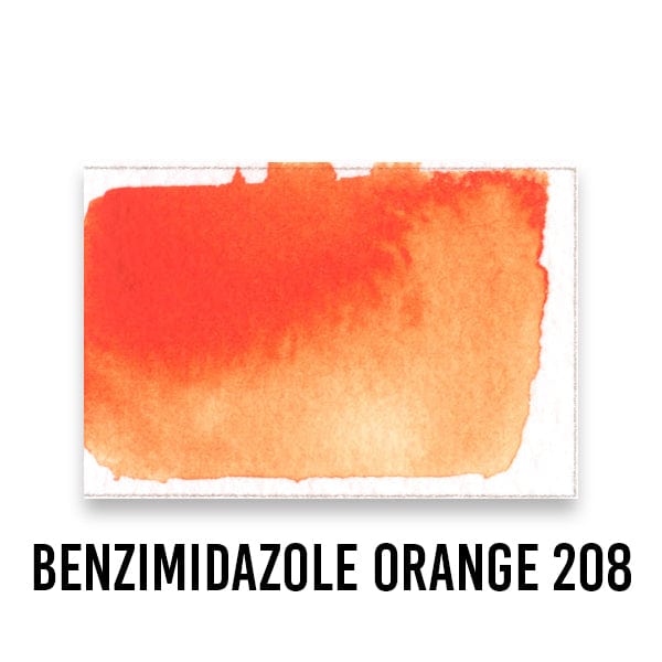 ROMAN SZMAL W/C FULL PANS BENZYMIDAZOLE ORANGE Roman Szmal - Aquarius Watercolours - Individual Full Pans -  Series 2