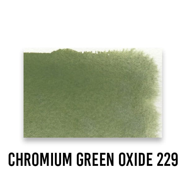 ROMAN SZMAL W/C FULL PANS CHROMIUM GREEN OXIDE 229 Roman Szmal - Aquarius Watercolours - Individual Full Pans -  Series 2