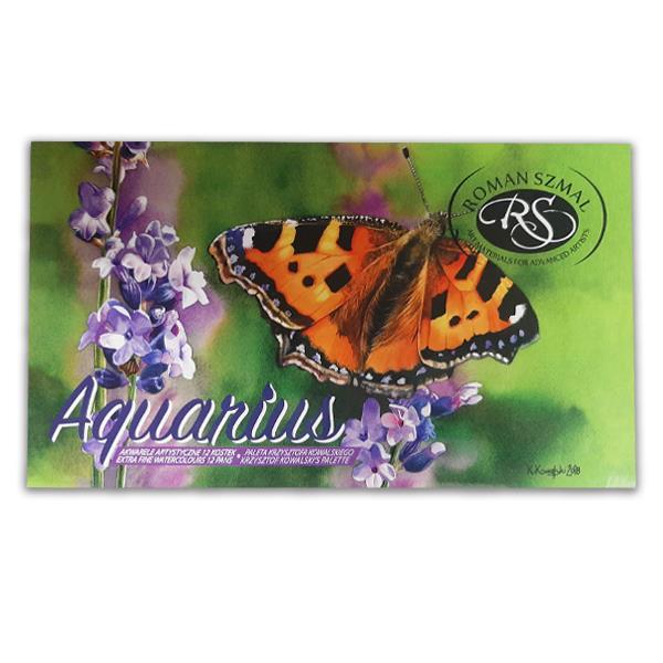 ROMAN SZMAL W/C SET Roman Szmal - Aquarius Watercolour Set - Krzysztof Kowalzki's Palette - 12 Full Pans - stock# 16551