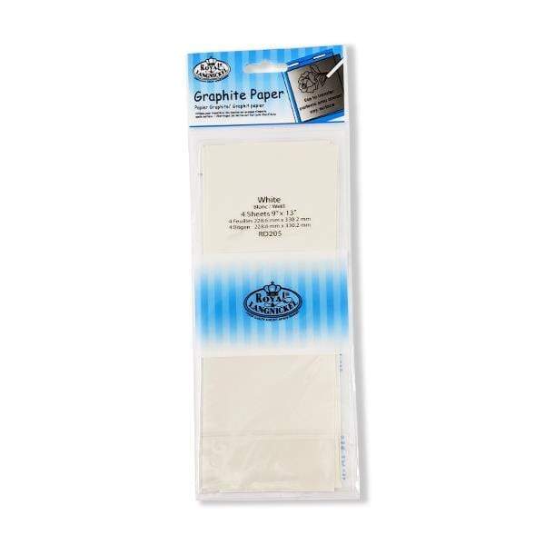 ROYAL LANGNICKEL TRANSFER PAPER WHITE Royal Langnickel Transfer Paper White 9x13" (RD205)