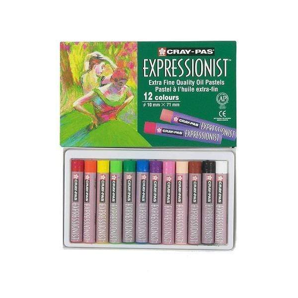 SAKURA CRAY-PAS EXPRESSIONIST OIL PASTEL Cray-Pas Expressionist Oil Pastel Set of 12