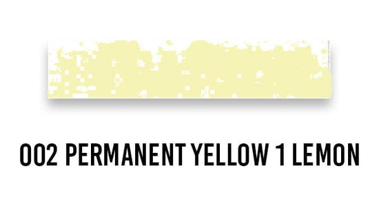 Schmincke SOFT PASTEL 002 Permanent Yellow 1 Lemon Schmincke - Extra-Soft Artists' Pastels - Individual Extra Tints (Series O)