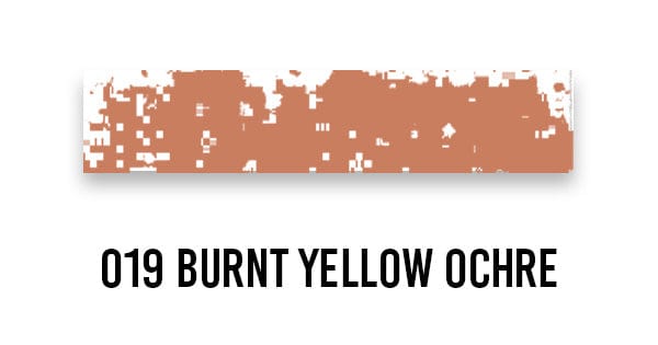 Schmincke SOFT PASTEL 019 Burnt Yellow Ochre Schmincke - Extra-Soft Artists' Pastels - Individual Medium Tints (Series H)