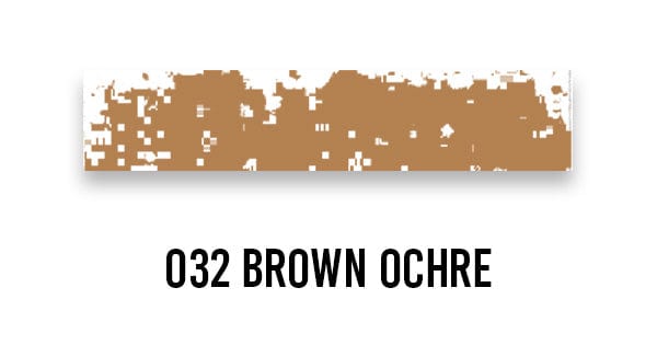 Schmincke SOFT PASTEL 032 Brown Ochre Schmincke - Extra-Soft Artists' Pastels - Individual Medium Tints (Series H)