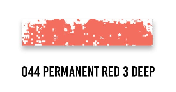 Schmincke SOFT PASTEL 044 Permanent Red 3 Deep Schmincke - Extra-Soft Artists' Pastels - Individual Medium Tints (Series H)