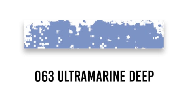 Schmincke SOFT PASTEL 063 Ultramarine Deep Schmincke - Extra-Soft Artists' Pastels - Individual Medium Tints (Series H)