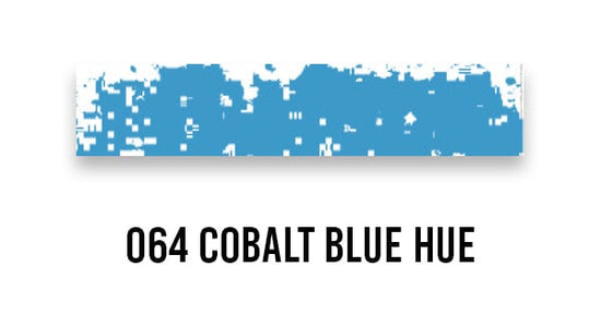 Schmincke SOFT PASTEL 064 Cobalt Blue Hue Schmincke - Extra-Soft Artists' Pastels - Individual Pure Colours (Series D)