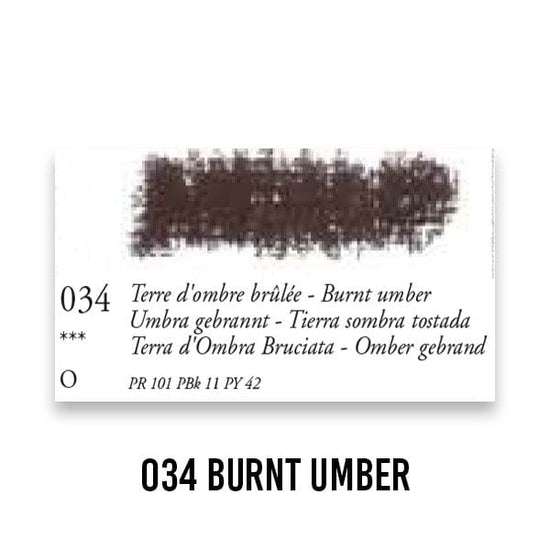 SENNELIER OIL PASTEL Burnt Umber 034 Sennelier - Oil Pastels - Portrait and Earth Tones
