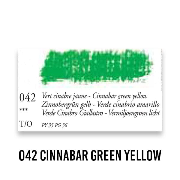 SENNELIER OIL PASTEL Cinnabar Green Yellow 042 Sennelier - Oil Pastels - Greens