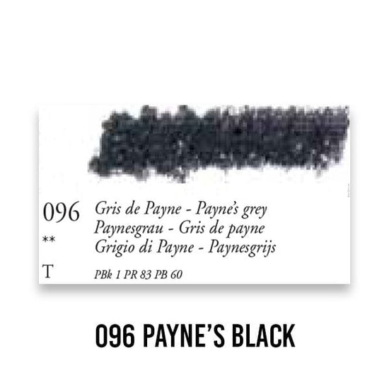 SENNELIER OIL PASTEL Payne's Grey 096 Sennelier - Oil Pastels - Open Stock - Black, White, Greys