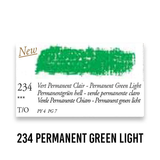 SENNELIER OIL PASTEL Permanent Green Light 234 Sennelier - Oil Pastels - Greens